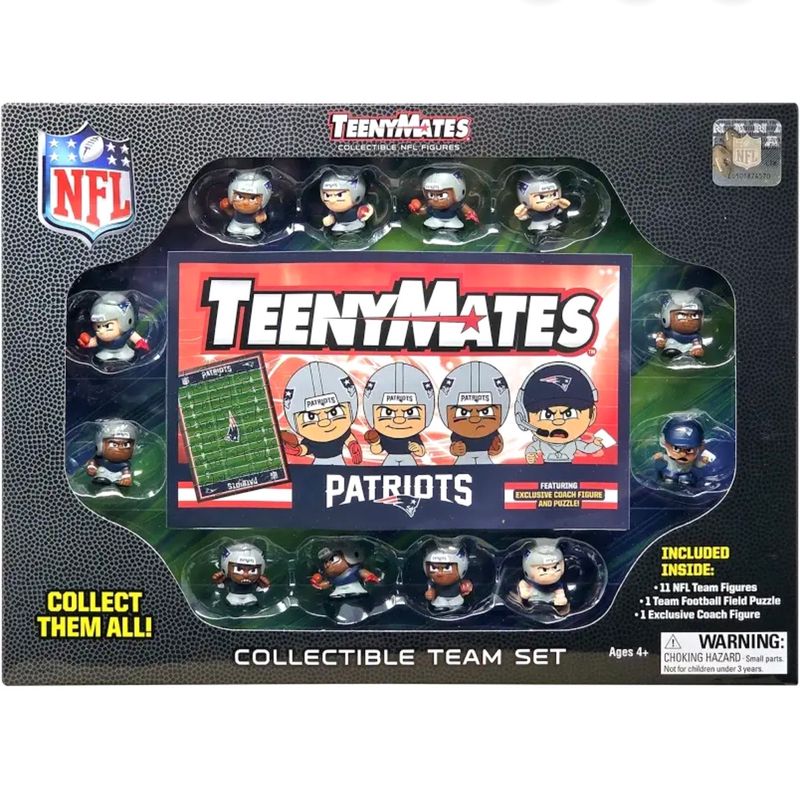 New England Patriots TeenyMates Team Figurine Set