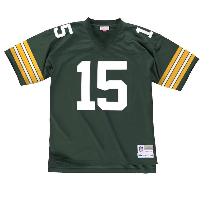 Green Bay Packers Bart Starr 1969 Men's Green Mitchell & Ness Legacy Jersey Green Bay Packers Bart Starr 1969 Men's Green Mitchell & Ness Legacy Jersey
