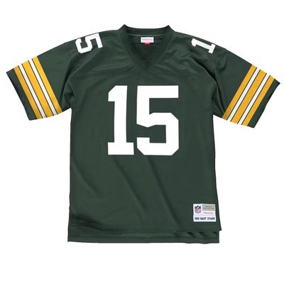 Green Bay Packers Bart Starr 1969 Men's Green Mitchell & Ness Legacy Jersey
