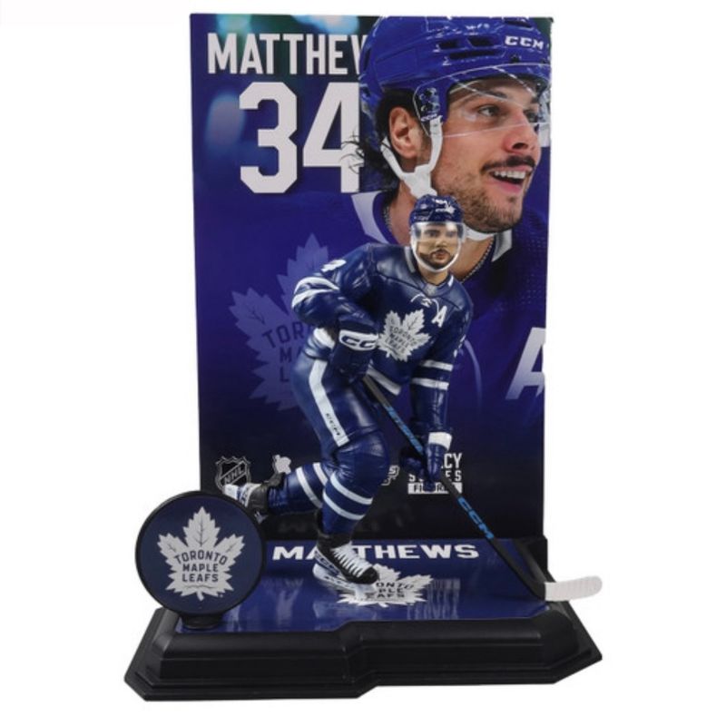 Toronto Maple Leafs Auston Matthews NHL 7 Toronto Maple Leafs Auston Matthews NHL 7" McFarlane Figure