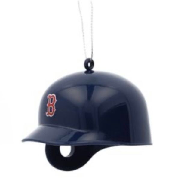 Boston Red Sox Team Helmet Christmas Ornament
