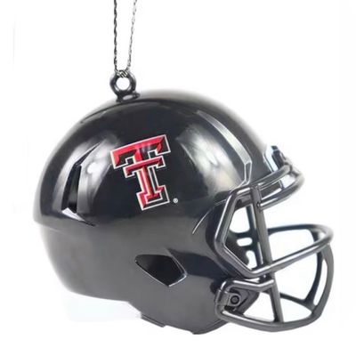 Texas Tech Red Raiders Team Helmet Christmas Ornament