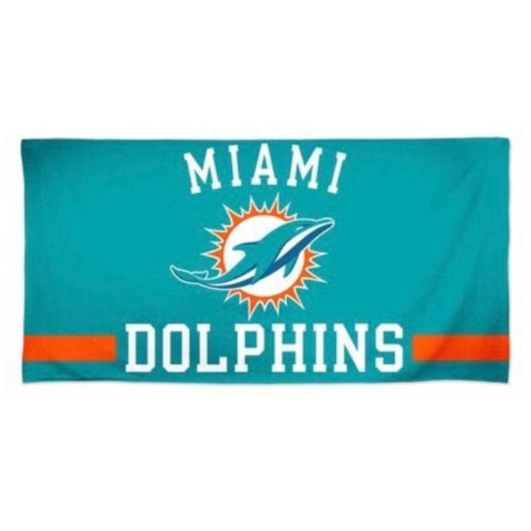 Miami Dolphins Spectra Beach Towel Miami Dolphins Spectra Beach Towel