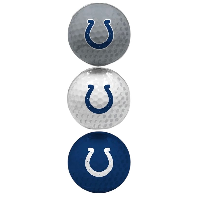 Indianapolis Colts Set of 3 Golf Balls