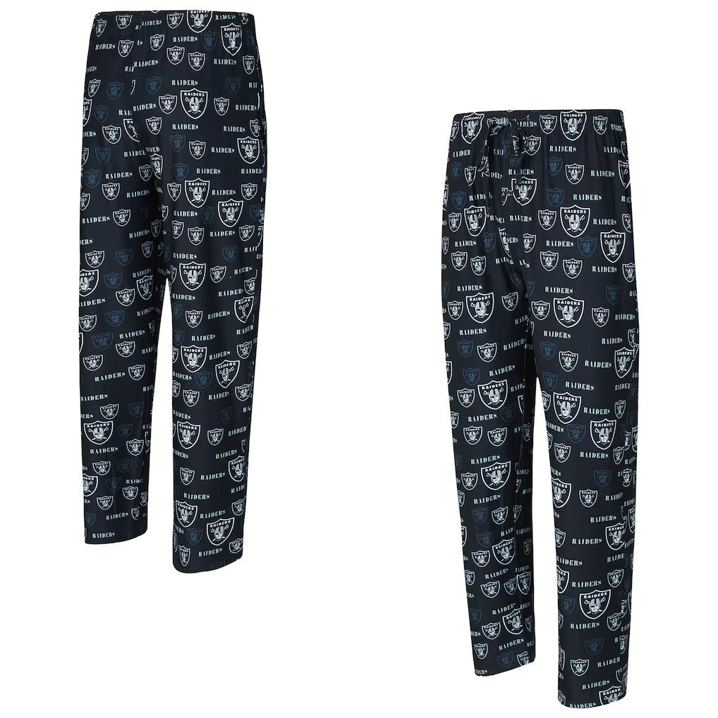 Las Vegas Raiders Men's Concepts Sport Mosaic Pajama Pants