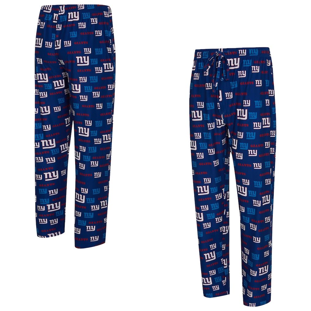 New York Giants Men's Concepts Sport Mosaic Pajama Pants