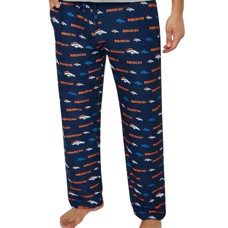 Denver Broncos Men's Concepts Sport Mosaic Pajama Pants