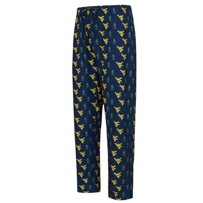 West Virginia Mountaineers Men's Concepts Sport Mosaic Pajama Pants
