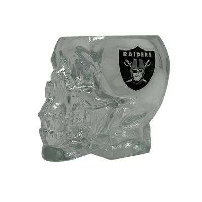 Las Vegas Raiders 2 Ounce Skull Shot Glass