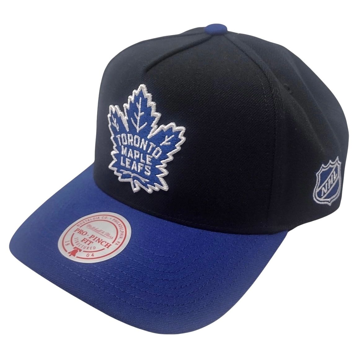 Toronto Maple Leafs Men’s Black NHL Legendary Home Pro Mitchell & Ness Snapback Hat
