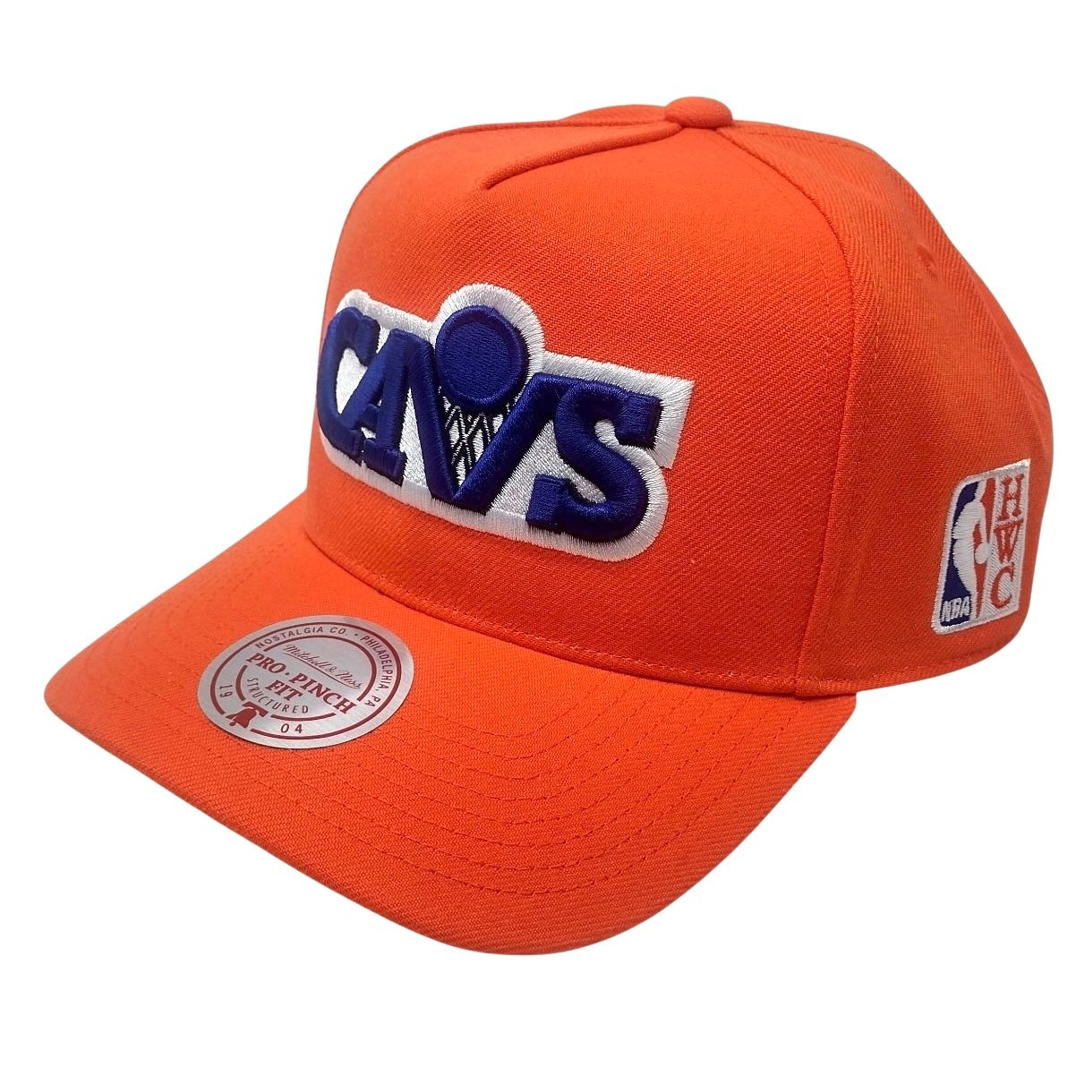 Cleveland Cavaliers Men’s Orange Mitchell & Ness NBA Legendary Away Pro Snapback Hat