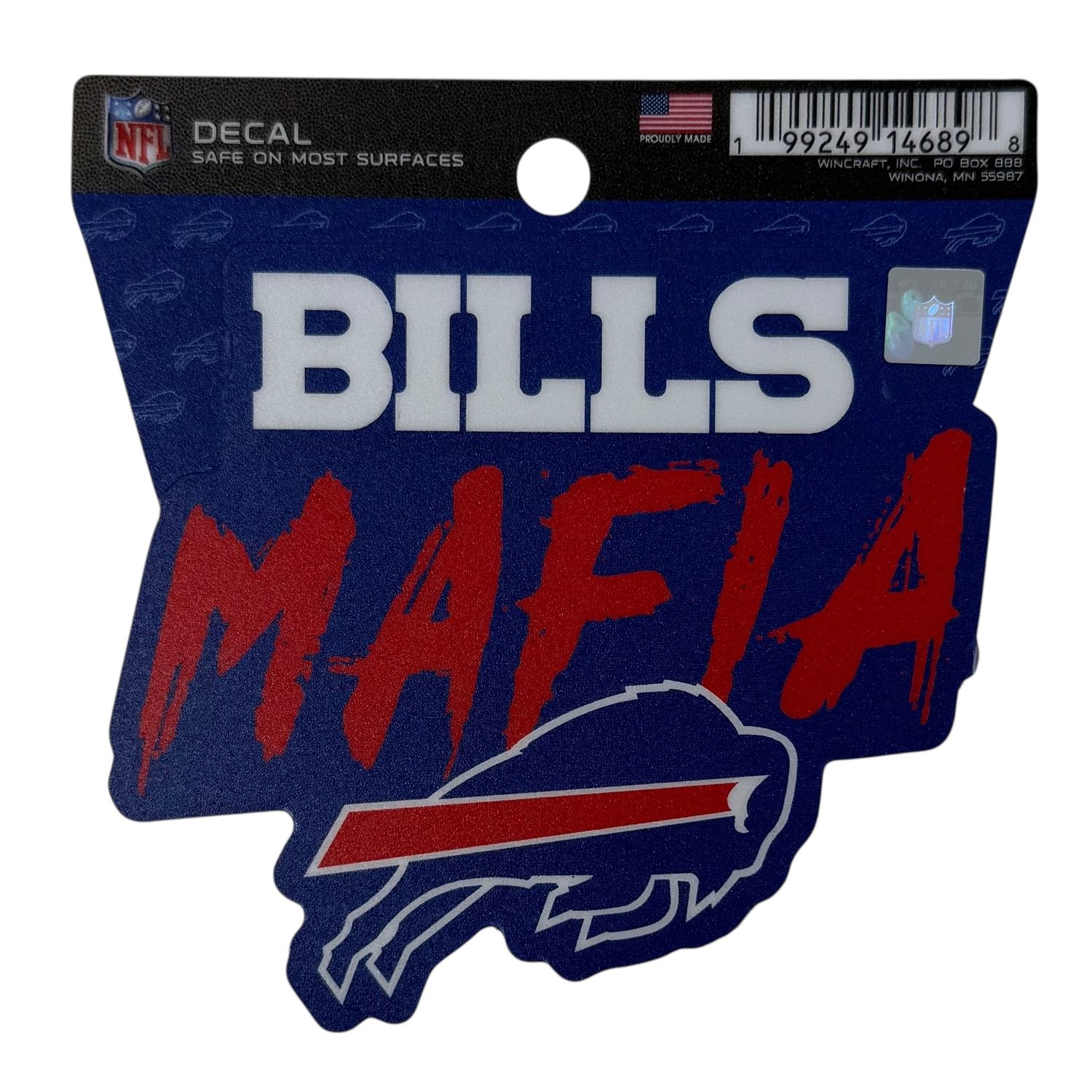 Buffalo Bills Mafia 3" x 3" Decal