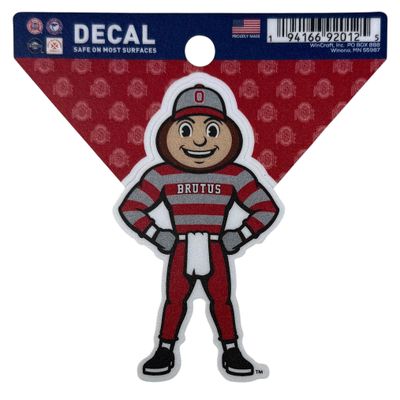 Ohio State Buckeyes Brutus 3 Ohio State Buckeyes Brutus 3" x 3" Decal