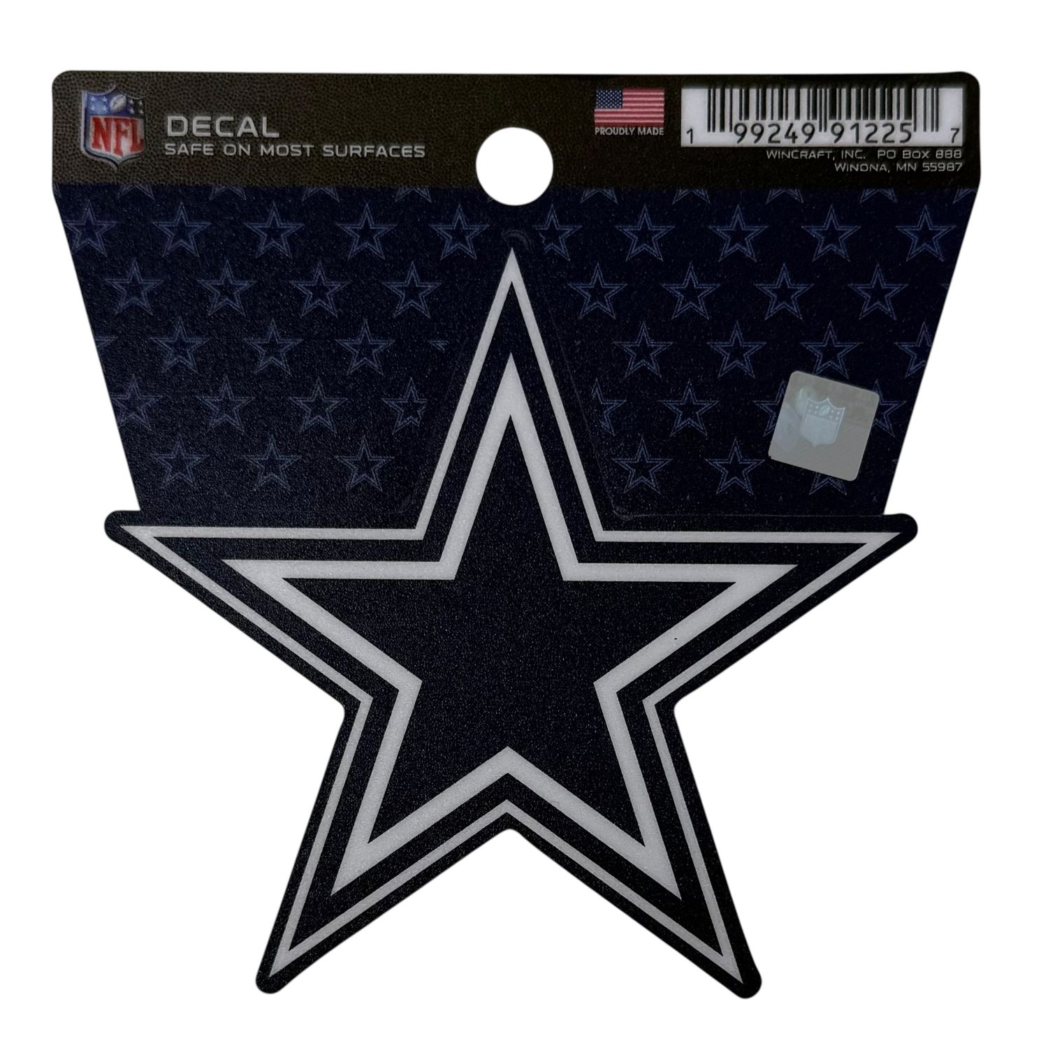Dallas Cowboys Logo  3" x 3" Decal