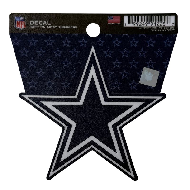 Dallas Cowboys Logo  3" x 3" Decal
