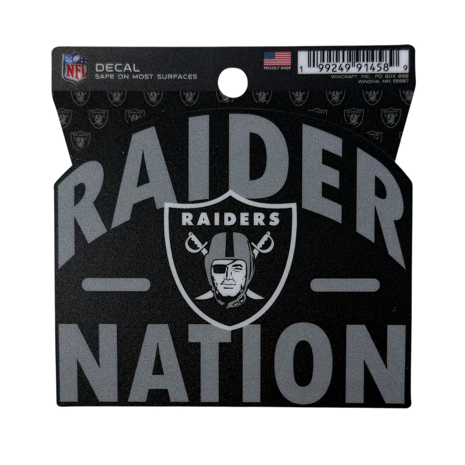 Las Vegas Raiders Nation 3 Las Vegas Raiders Nation 3" x 3" Decal