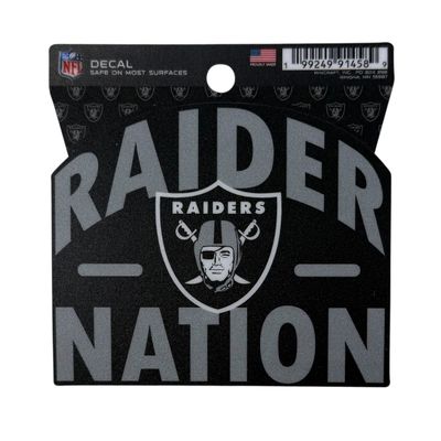 Las Vegas Raiders Nation 3" x 3" Decal