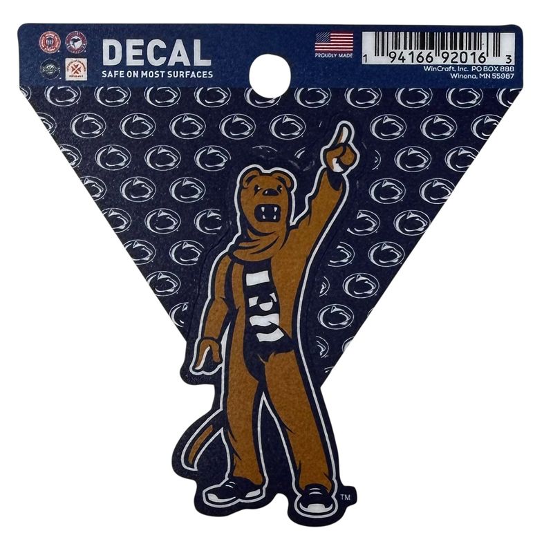 Penn State Nittany Lions Mascot 3" x 3" Decal