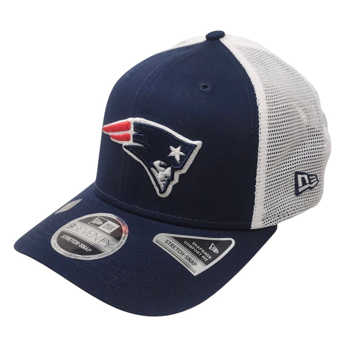 New England Patriots Men's Navy New Era NFL 9Seventy Stretch-Snap Hat