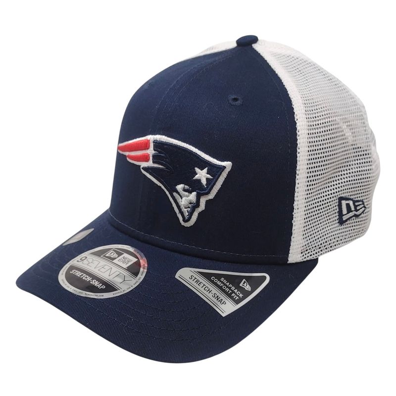 New England Patriots Men's Navy New Era NFL 9Seventy Stretch-Snap Hat