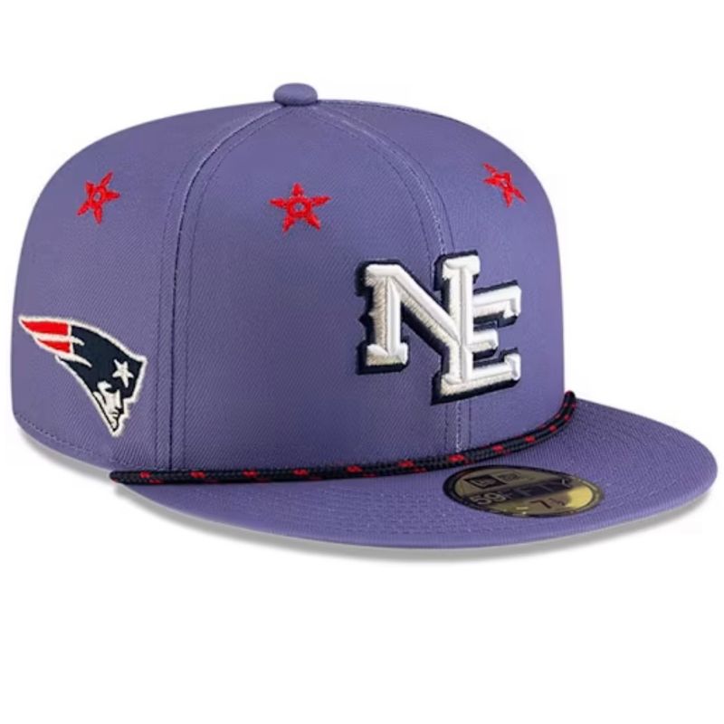 New England Patriots Men’s Blue 2025 NFL Rivalry New Era 59Fifty Fitted Hat