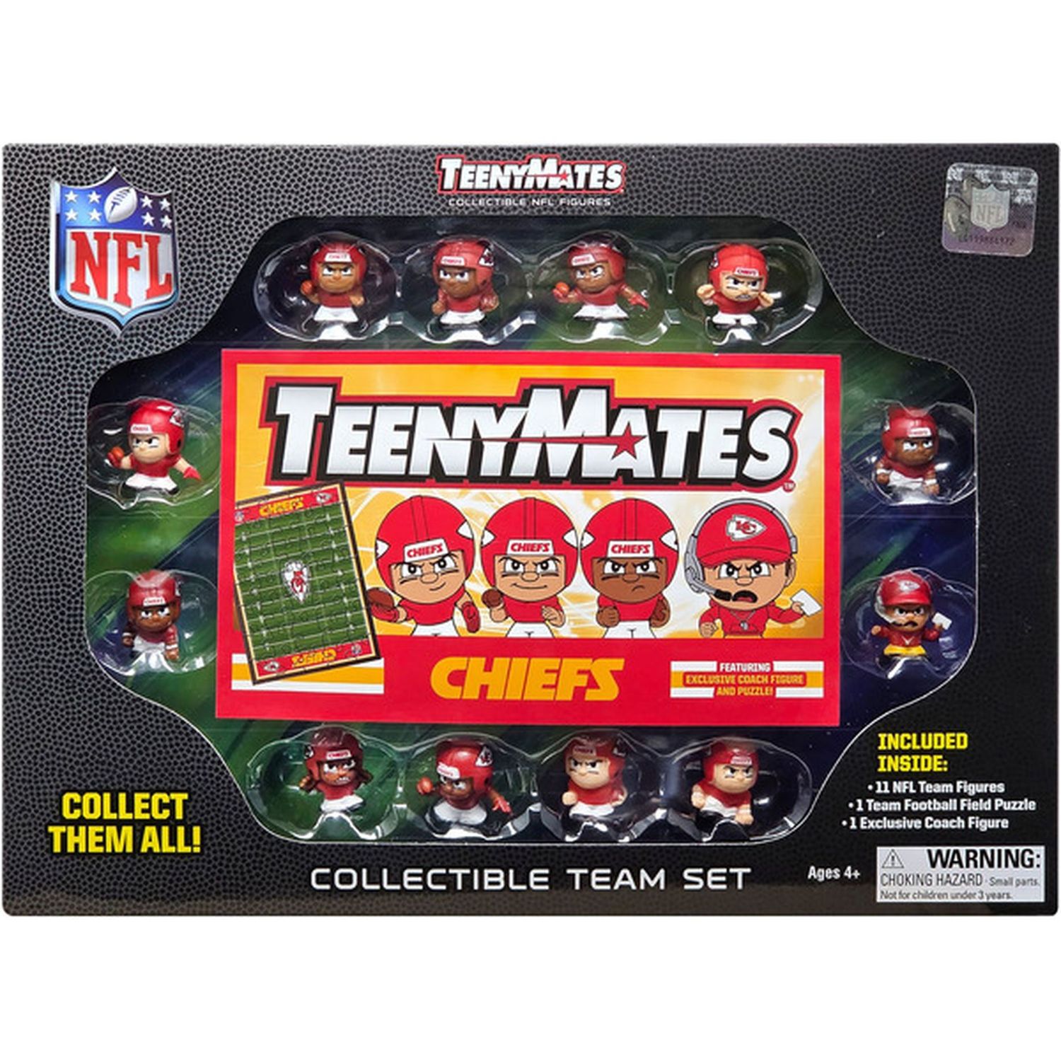 Kansas City Chiefs TeenyMates Team Figurine Set