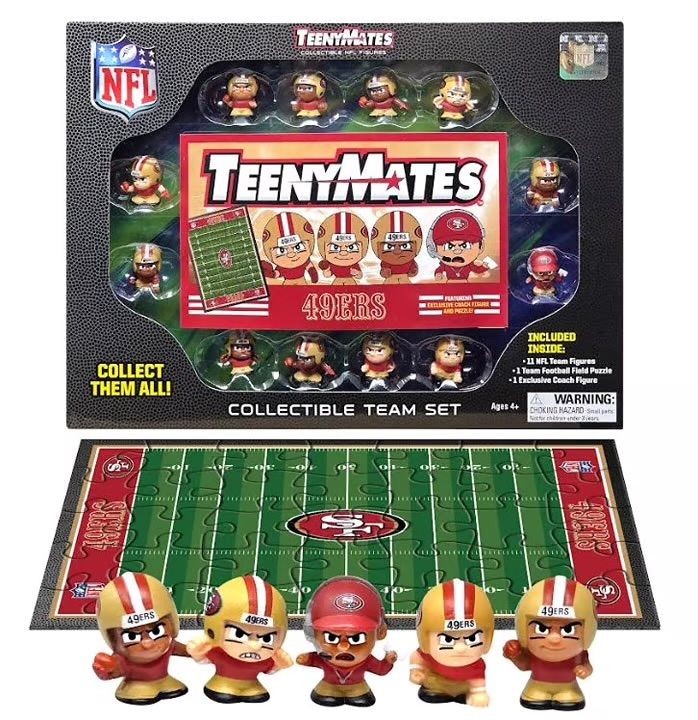 San Francisco 49ers TeenyMates Team Figurine Set San Francisco 49ers TeenyMates Team Figurine Set