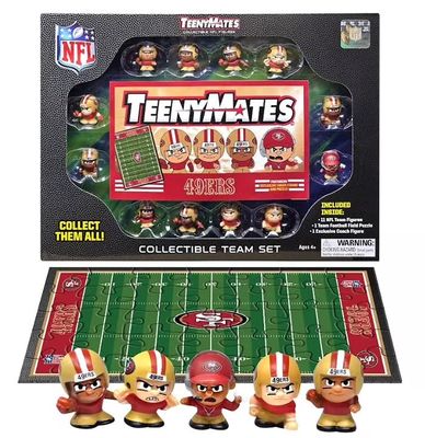 San Francisco 49ers TeenyMates Team Figurine Set