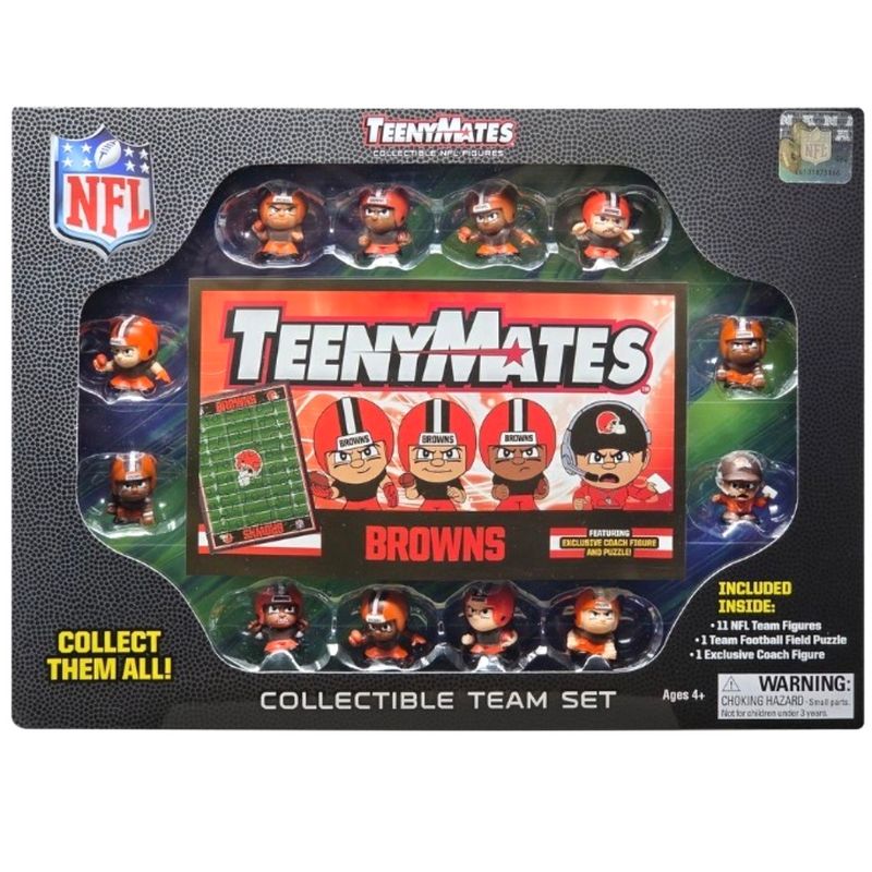 Cleveland Browns TeenyMates Team Figurine Set