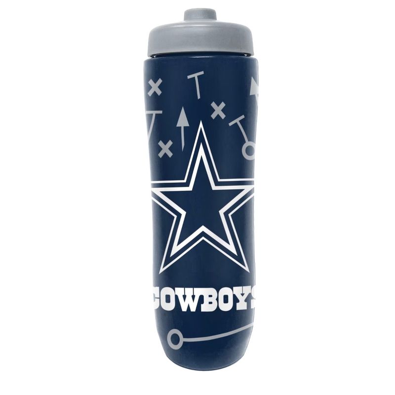 Dallas Cowboys 34oz Squeezy Water Bottle