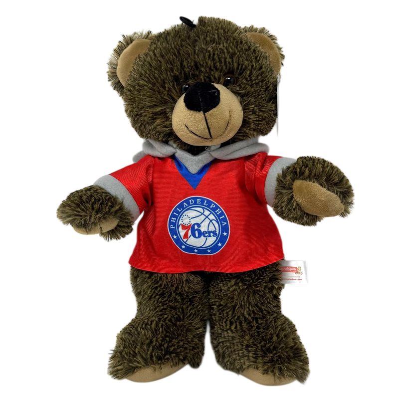 Philadelphia 76ers 12” Hoodie Teddy Bear Philadelphia 76ers 12” Hoodie Teddy Bear