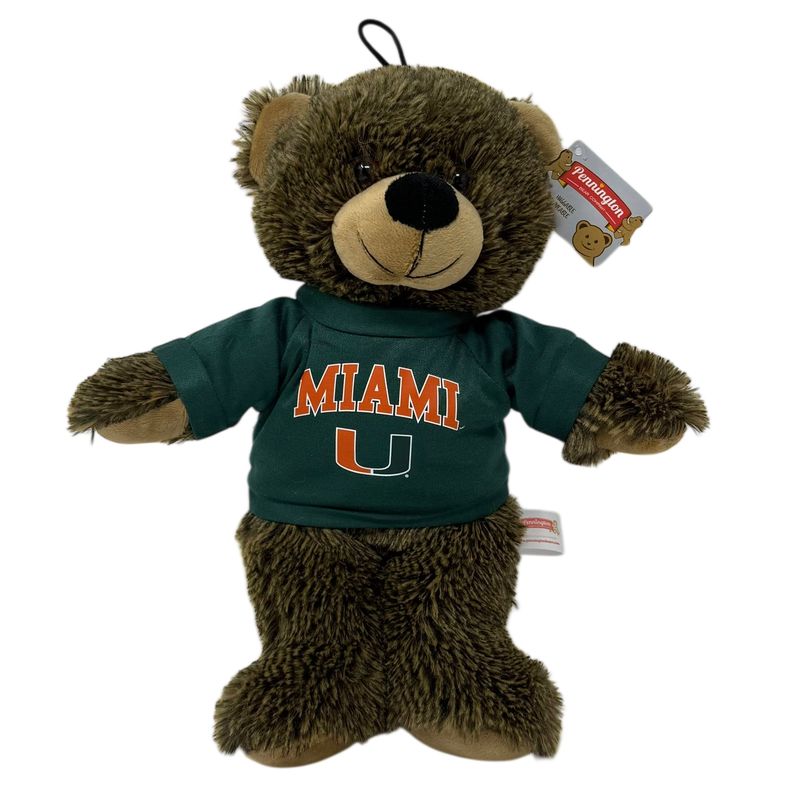 Miami Hurricanes 12” T-Shirt Teddy Bear