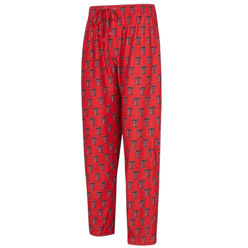 Texas Tech Red Raiders Men's Concepts Sport Record Pajama Pants Texas Tech Red Raiders Men's Concepts Sport Record Pajama Pants