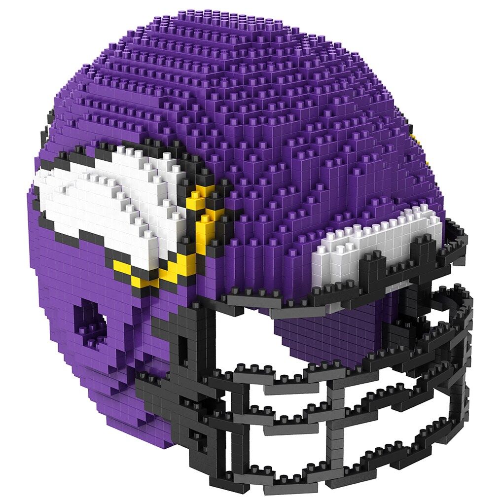 Minnesota Vikings 3D BRXLZ Helmet