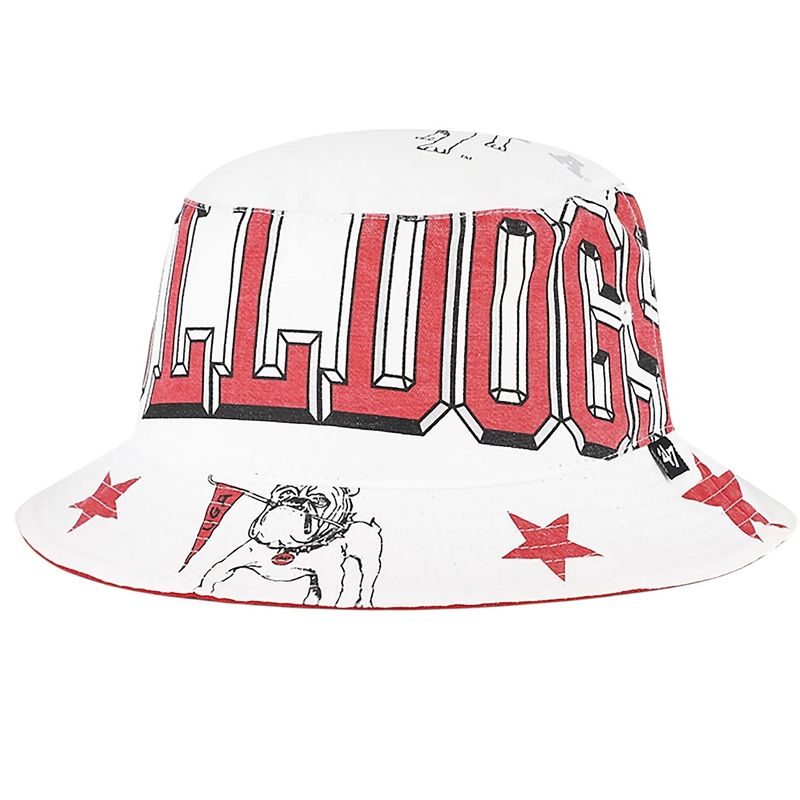 Georgia Bulldogs Unisex White 47 Energize Bucket Hat