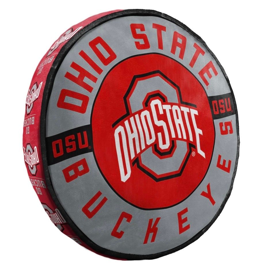 Ohio State Buckeyes Super Plush Travel Cloud Pillow