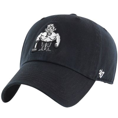 Purdue Boilermakers Men’s 47 Brand Clean Up Adjustable Hat