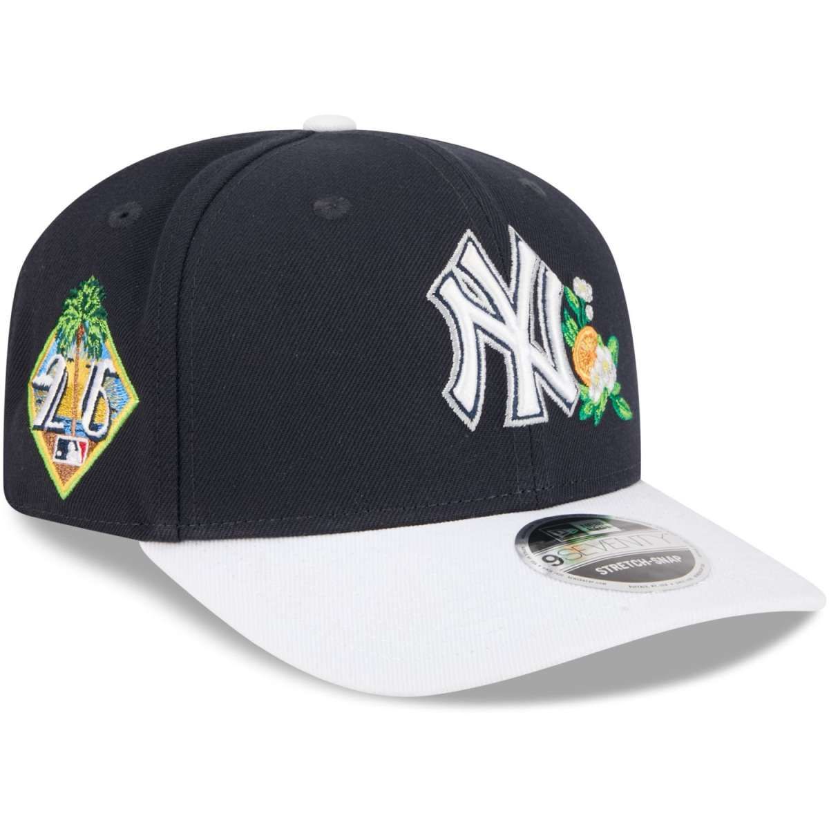 New York Yankees Men's Navy 2026 Spring Training New Era 9Seventy Stretch-Snap Hat