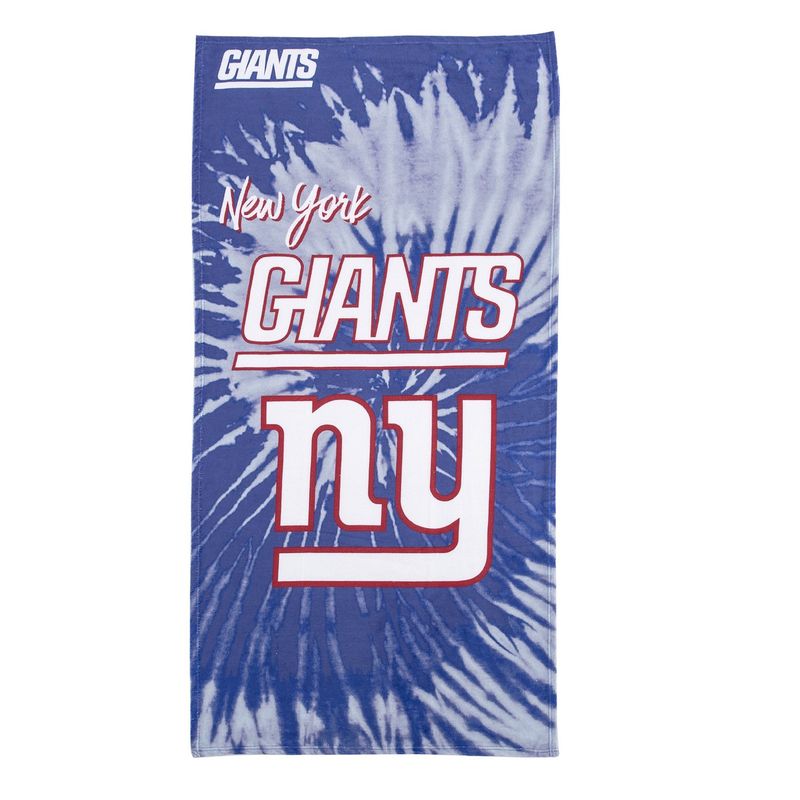 New York Giants Psychedelic Beach Towel