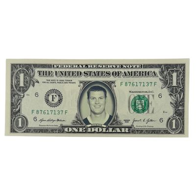 Philip Rivers Famous Face Dollar Bill
