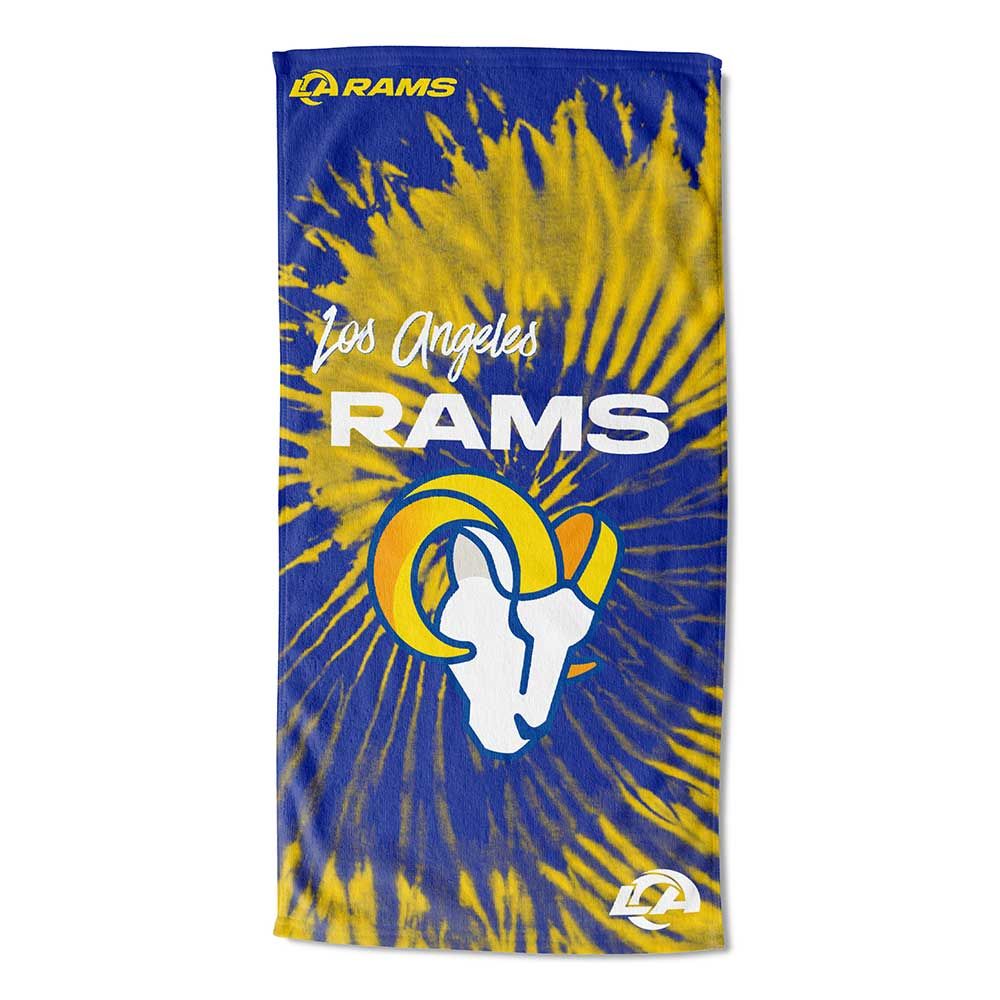 Los Angeles Rams Psychedelic Beach Towel