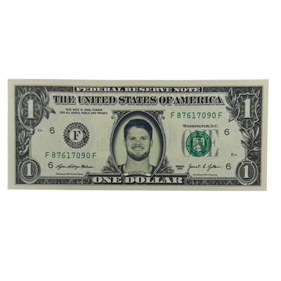 Sam Darnold Famous Face Dollar Bill Sam Darnold Famous Face Dollar Bill