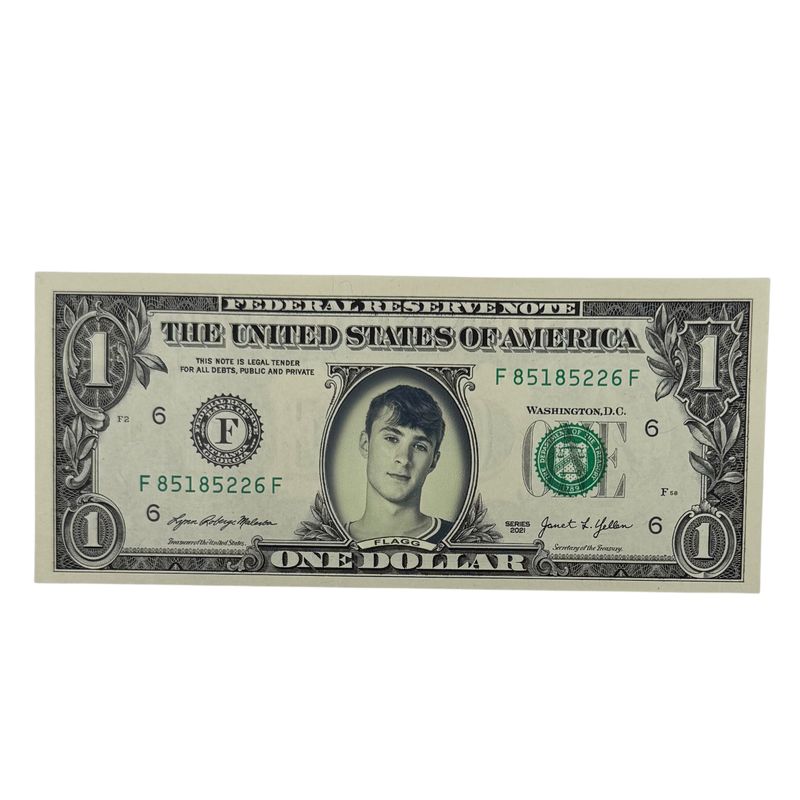 Cooper Flagg Famous Face Dollar Bill