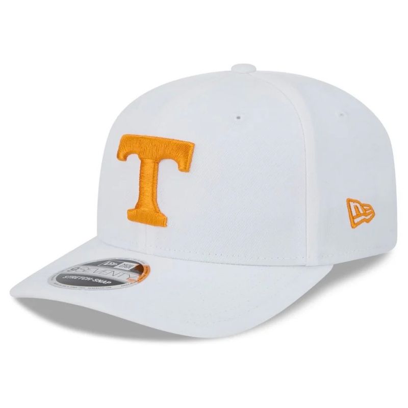 Tennessee Volunteers Men's White New Era 9Seventy Stretch-Snap Hat