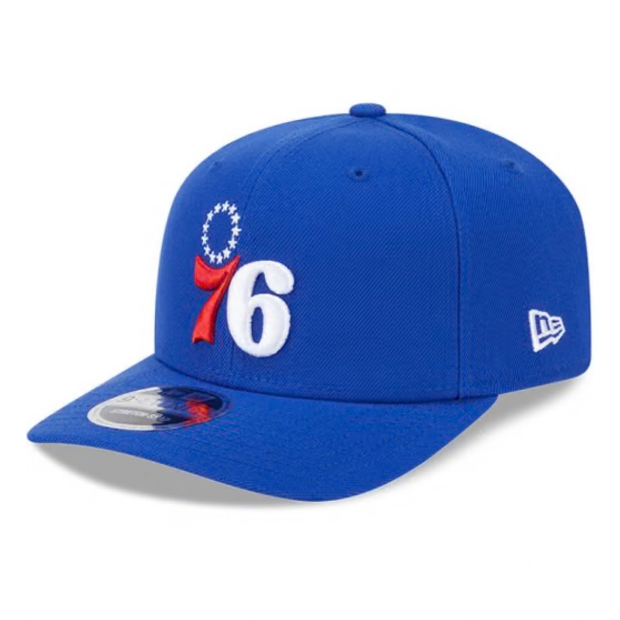 Philadelphia 76ers Men's Blue New Era NBA 9Seventy Stretch-Snap Hat