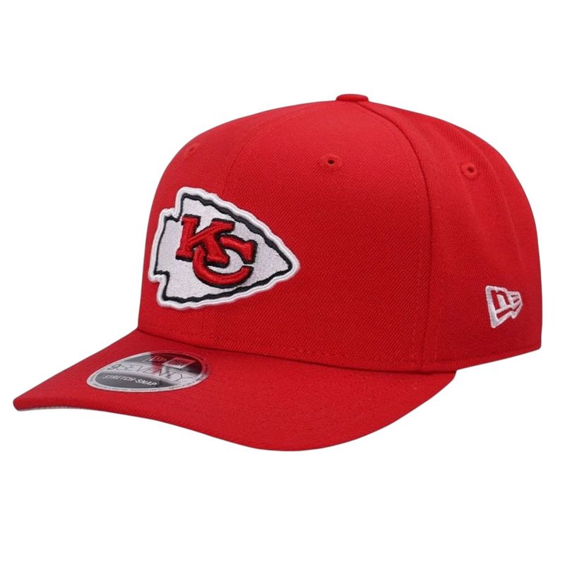 Kansas City Chiefs Men's Red New Era 9SEVENTY Stretch-Snap Hat Kansas City Chiefs Men's Red New Era 9SEVENTY Stretch-Snap Hat