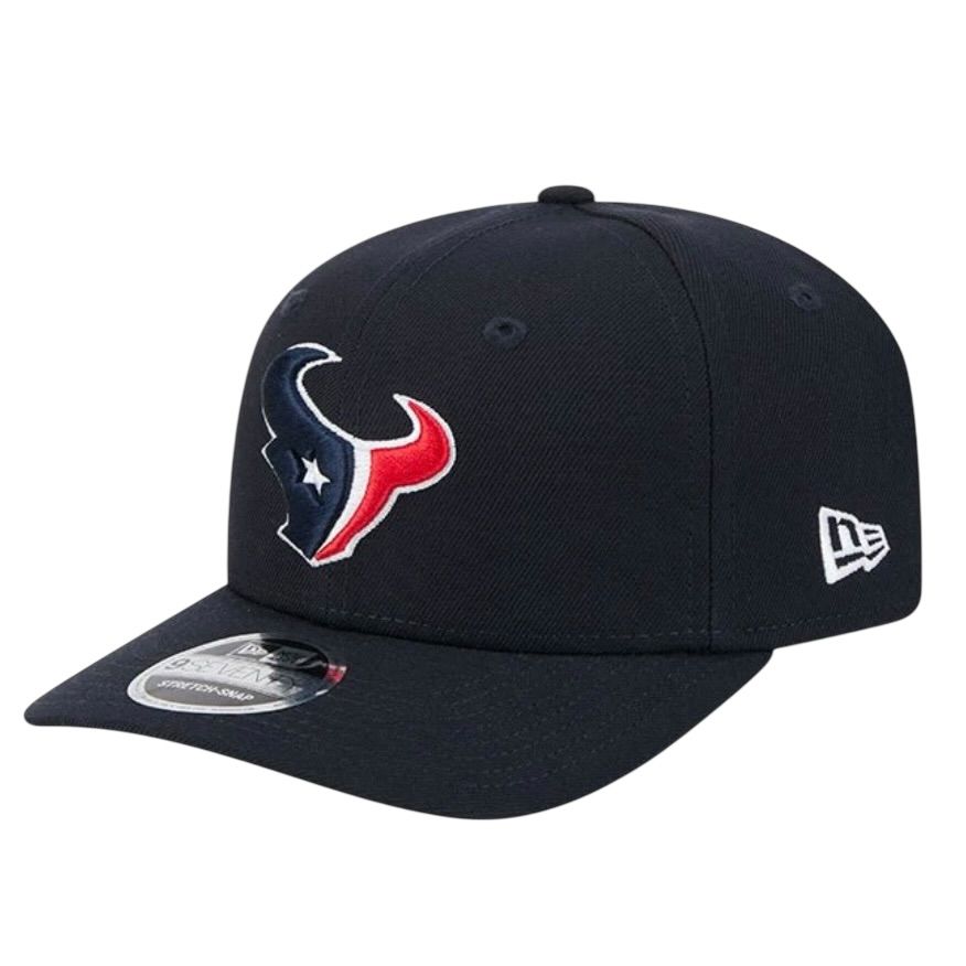 Houston Texans Men's Navy New Era 9SEVENTY Stretch-Snap Hat