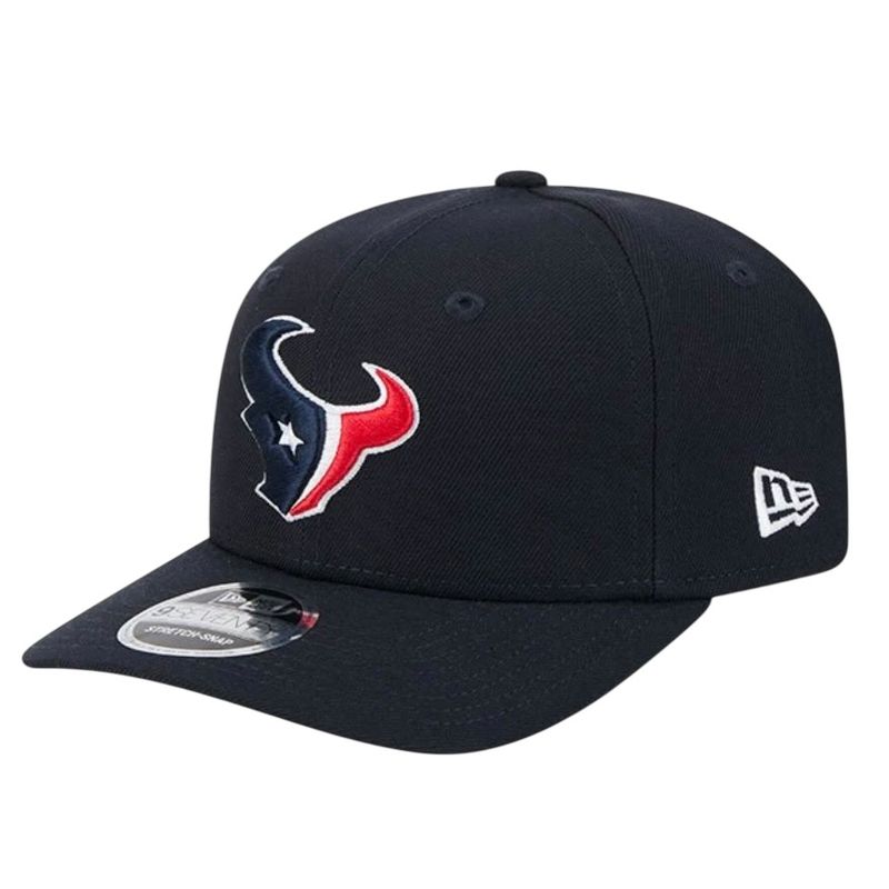 Houston Texans Men's Navy New Era 9SEVENTY Stretch-Snap Hat