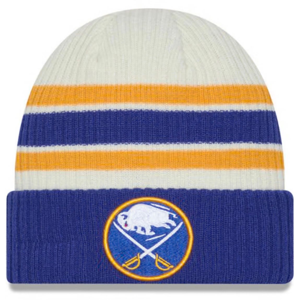 Buffalo Sabres Men's Vintage New Era Cuffed Knit Hat Buffalo Sabres Men's Vintage New Era Cuffed Knit Hat
