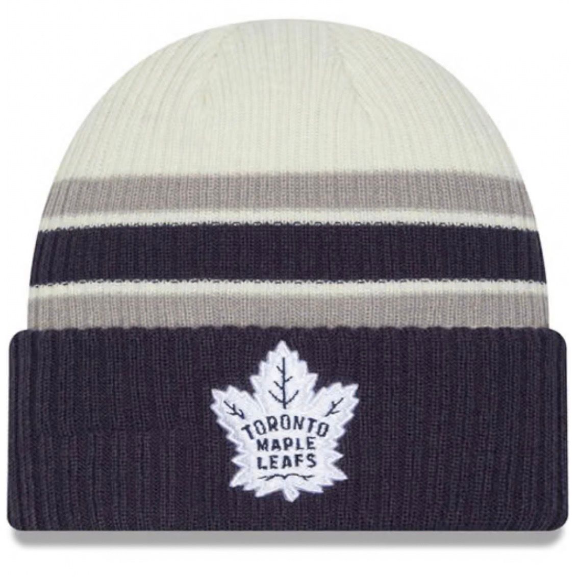Toronto Maple Leafs Men's Vintage New Era Cuffed Knit Hat